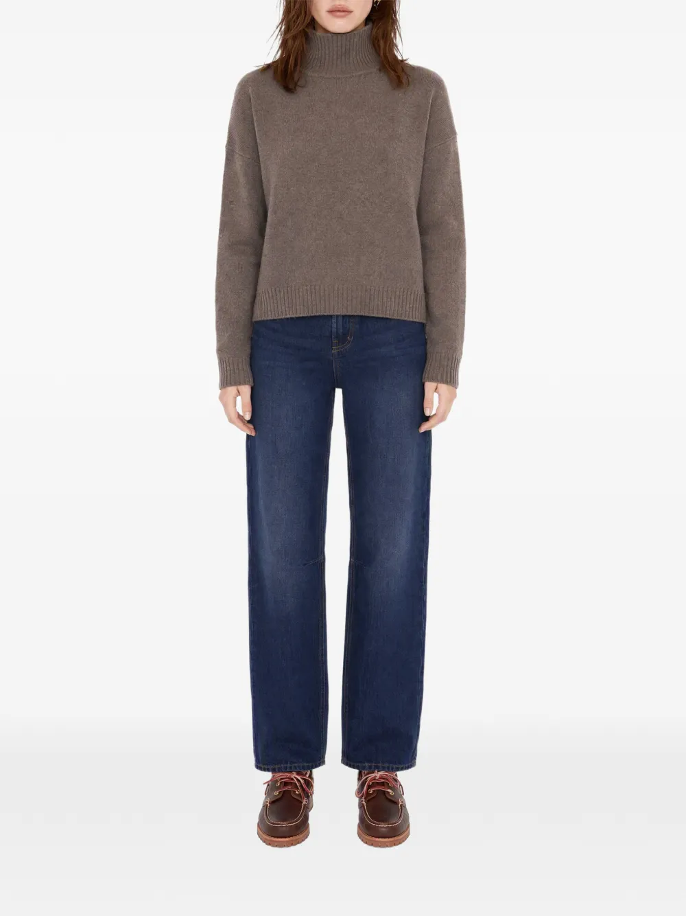 Max Mara Coltrui met verlaagde schouders Bruin