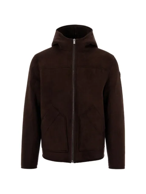 Colmar hooded faux-suede jacket