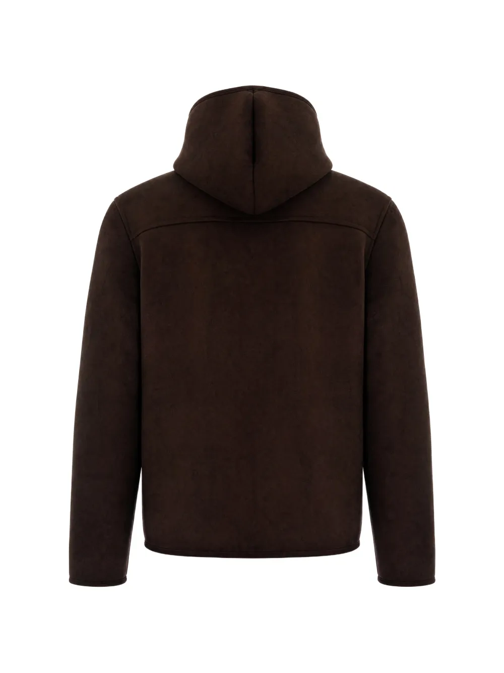 Colmar Jack van imitatiesuède met capuchon Bruin