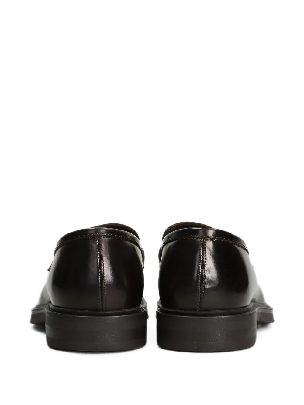 Green George leather penny loafers Bruin