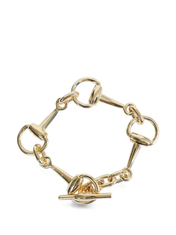 Gucci Horsebit Chain Bracelet in Gold
