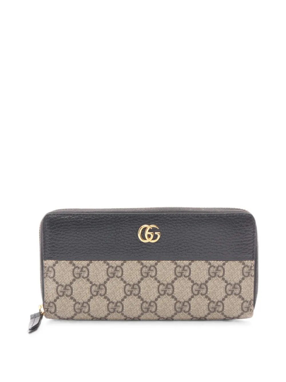 Gucci Pre-Owned Portafoglio GG Marmont con zip a giro - Toni neutri