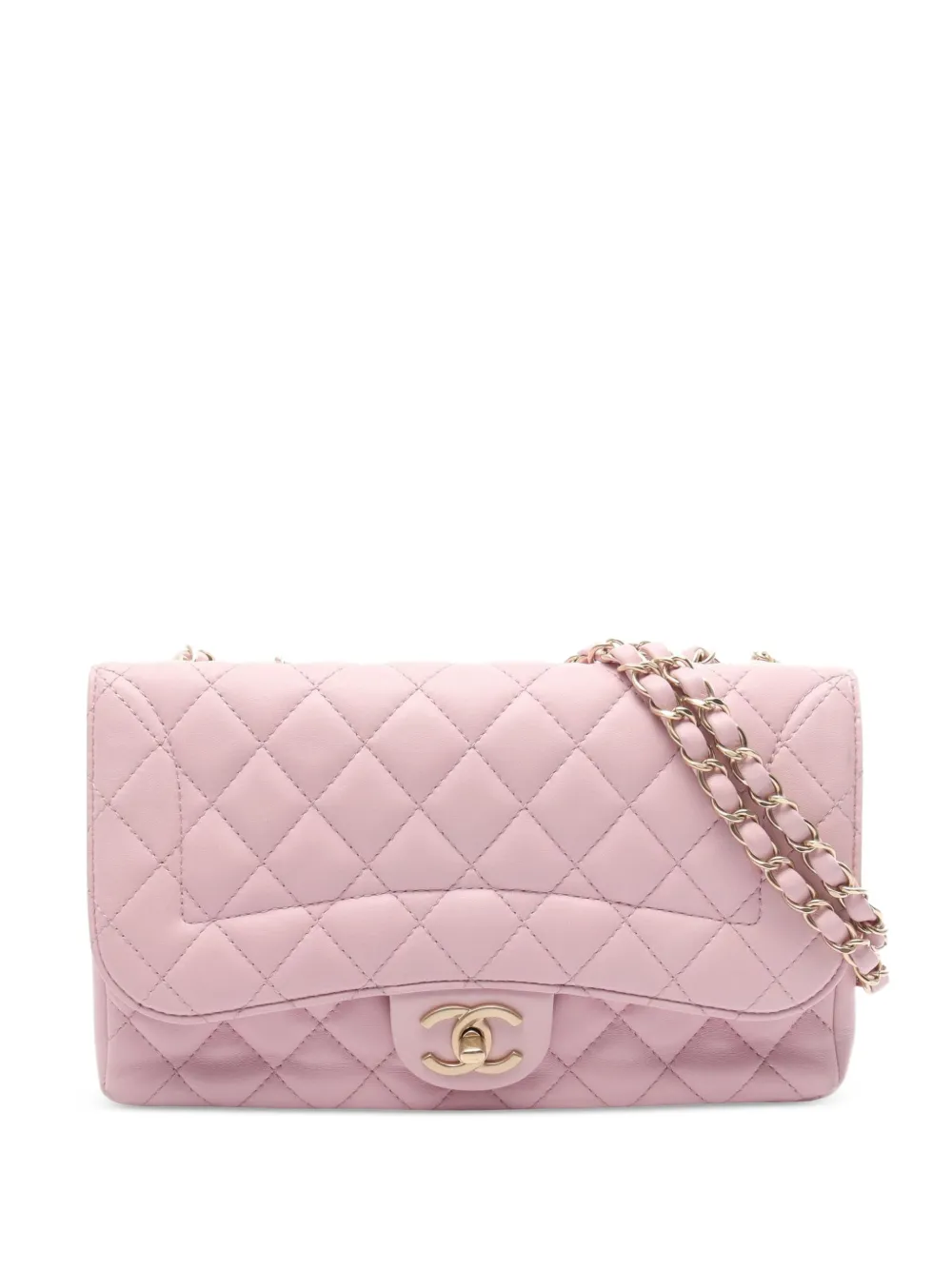 CHANEL Pre-Owned 2015-2016 Chic Matelassé single-flap cross body bag - Rosa