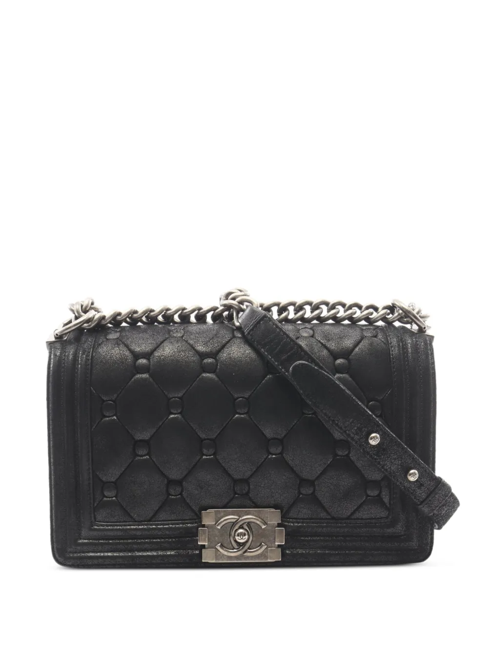 CHANEL Pre-Owned Borsa a tracolla Boy 2013-2014 - Nero
