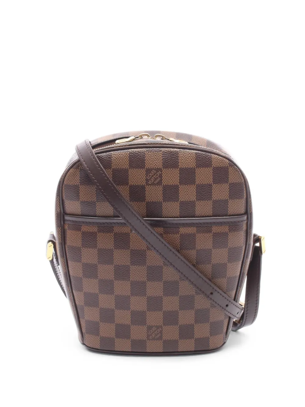 Louis Vuitton Pre-Owned 2008 PM Ipanema Damier Ebene cross body bag - Marrone