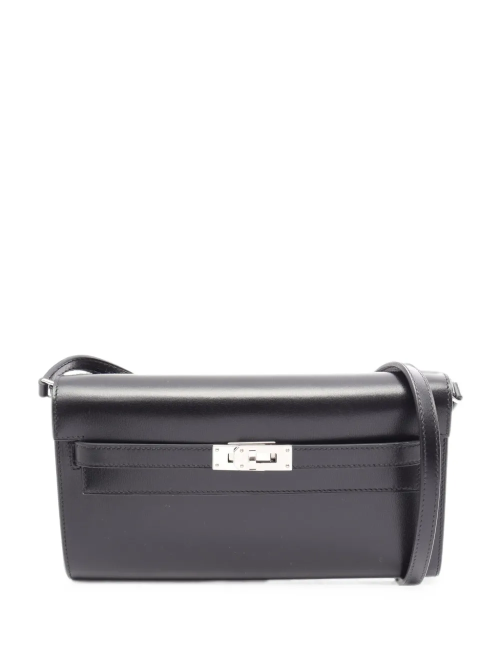 Hermès Pre-Owned 2025 Kelly Long To Go shoulder bag - Nero