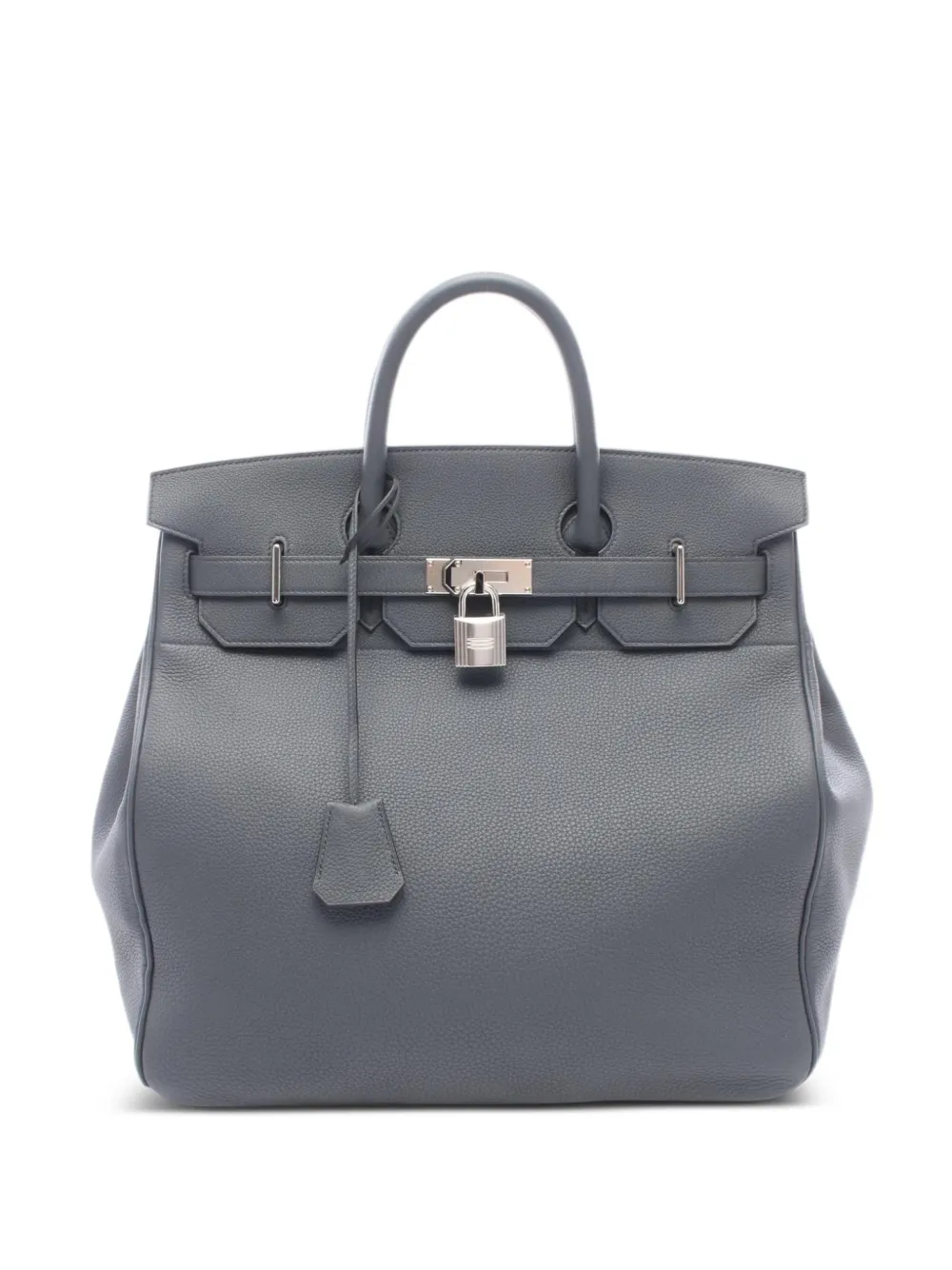 Hermès Pre-Owned Borsa tote 40 Birkin in pelle Togo 2004 - Grigio