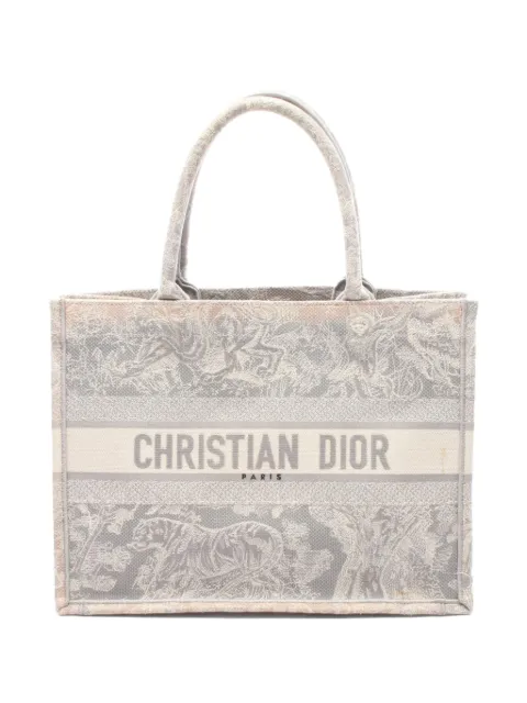 Christian Dior Pre-Owned tote Book de lona 2000