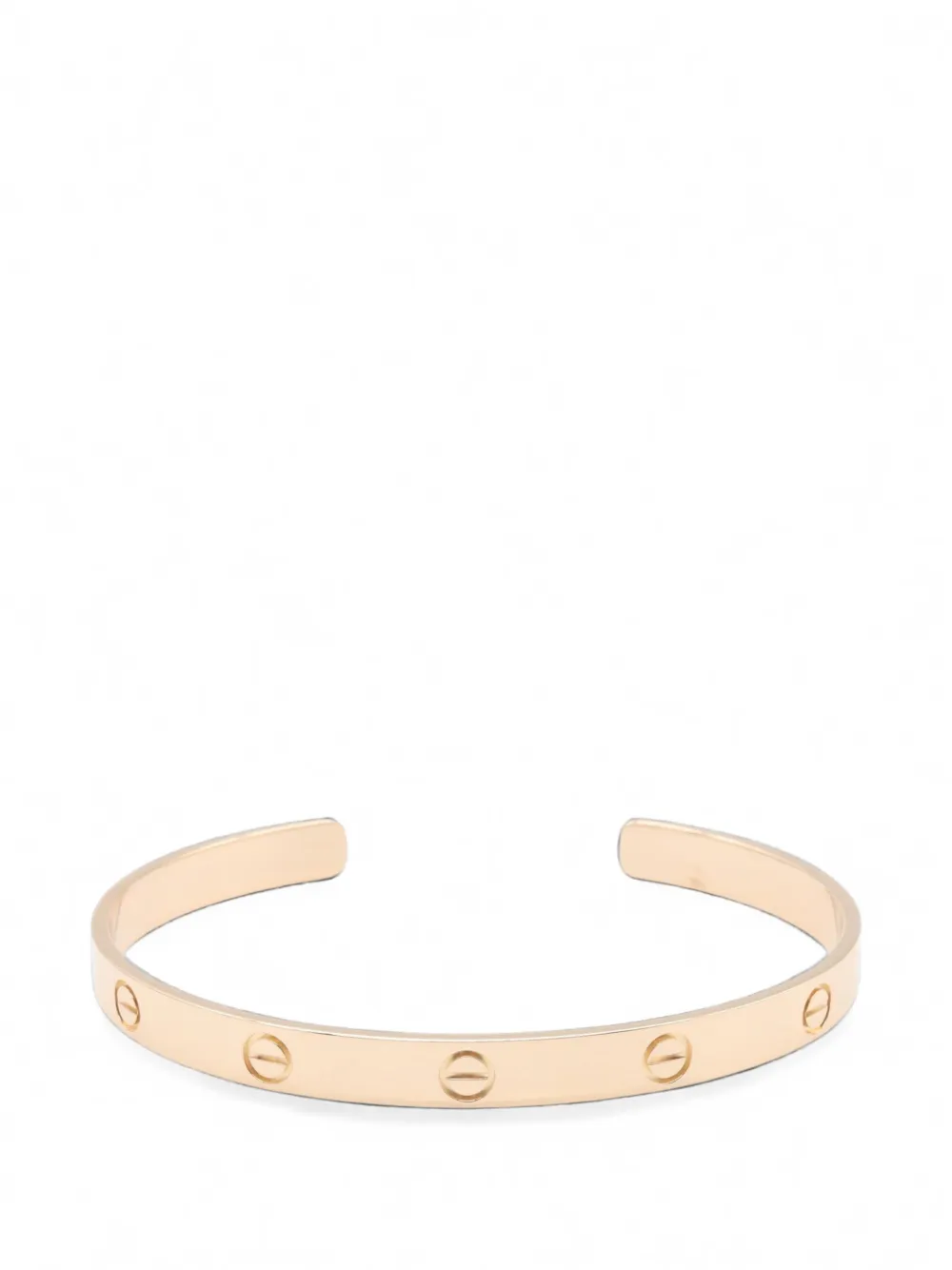 Pre-owned Cartier 2010s Love Cuff Bracelet In Pink