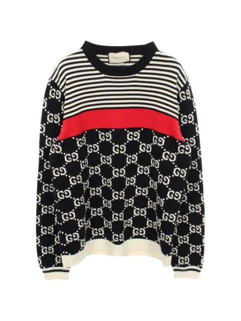 Gucci Pre-Owned suéter con motivo GG en jacquard 2010