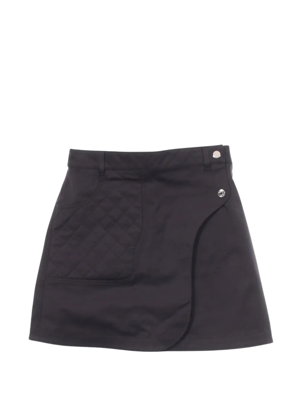 Hermès Pre-Owned Minigonna trapuntata anni 2010 - Nero