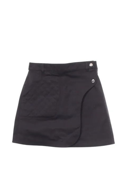 Hermès Pre-Owned 2010s quilted Serie button mini skirt