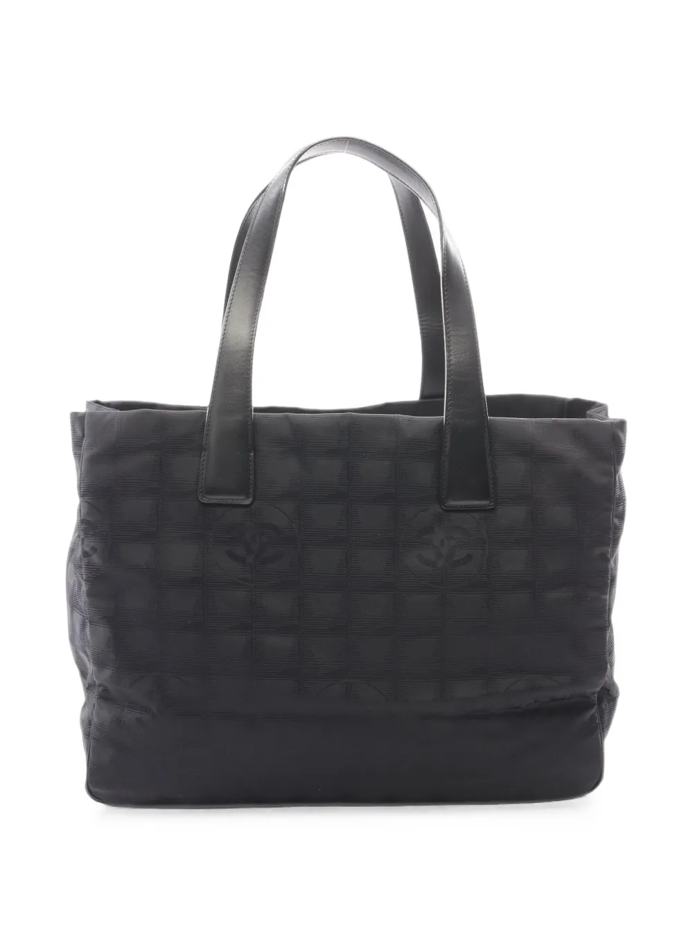 CHANEL Pre-Owned 2003-2004 MM New Travel Line tote bag - Nero