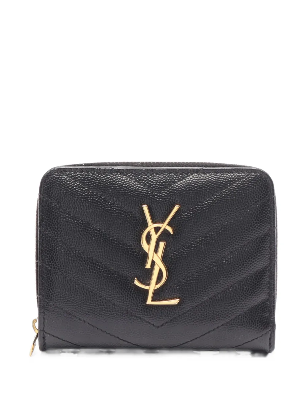 Saint Laurent Pre-Owned 2010s logo-detail wallet - Schwarz