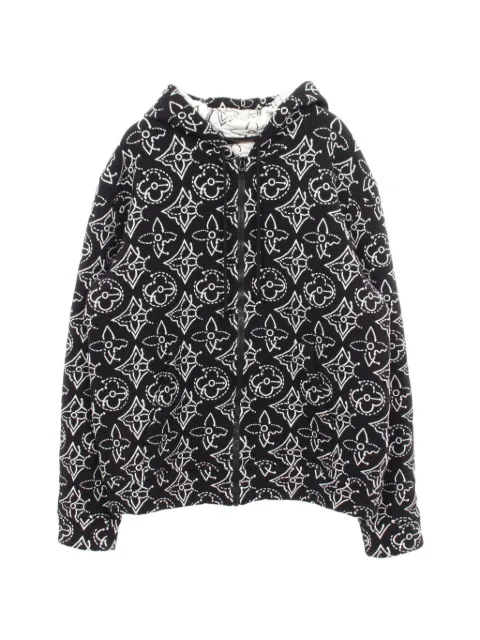 Louis Vuitton Pre-Owned hoodie Monogram Flower 2010 en colaboración con NBA