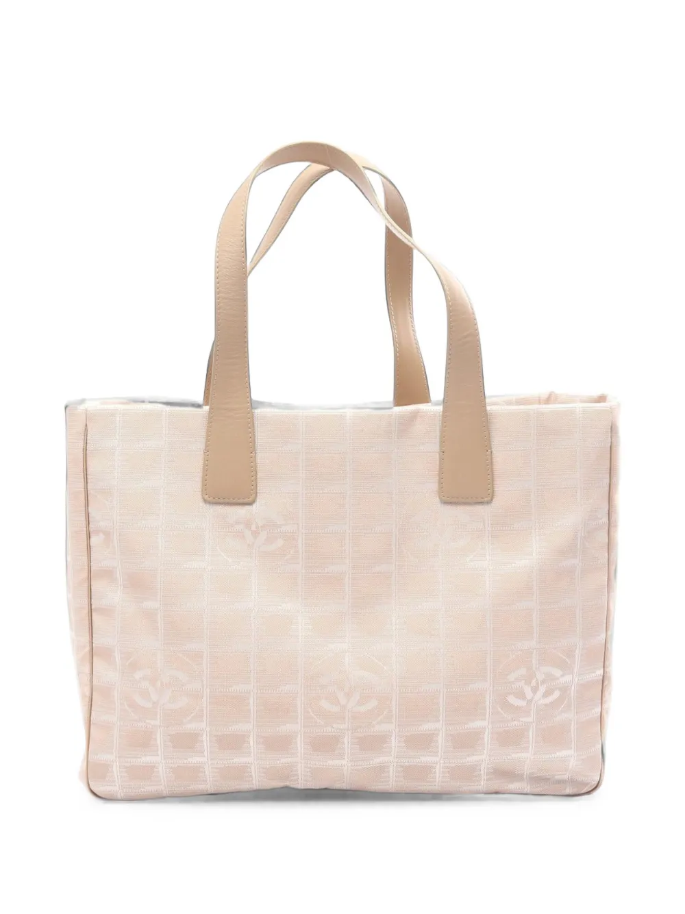 CHANEL Pre-Owned 2002-2003 MM New Travel Line tote bag - Neutrals