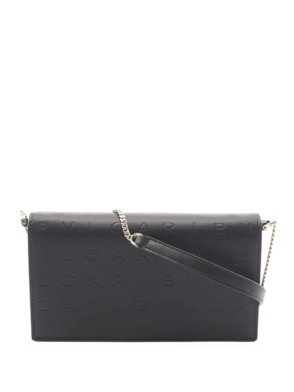 Bvlgari Pre-Owned 2010s Infinitum chain cross body mini bag - Nero