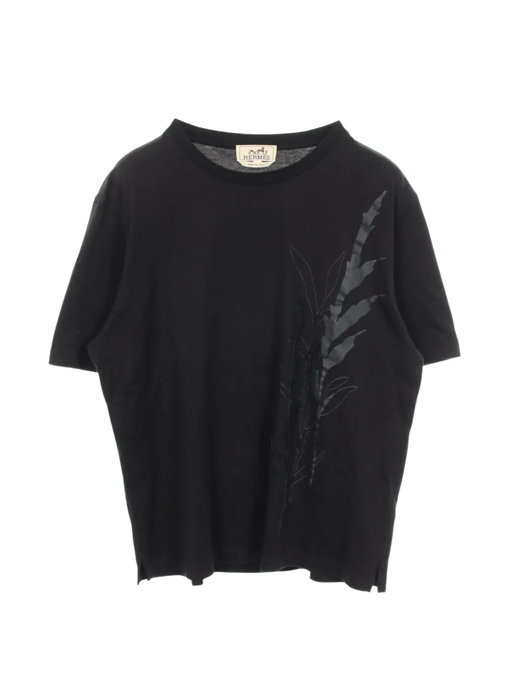 Hermès Pre-Owned 2010s graphic-print T-shirt - Schwarz