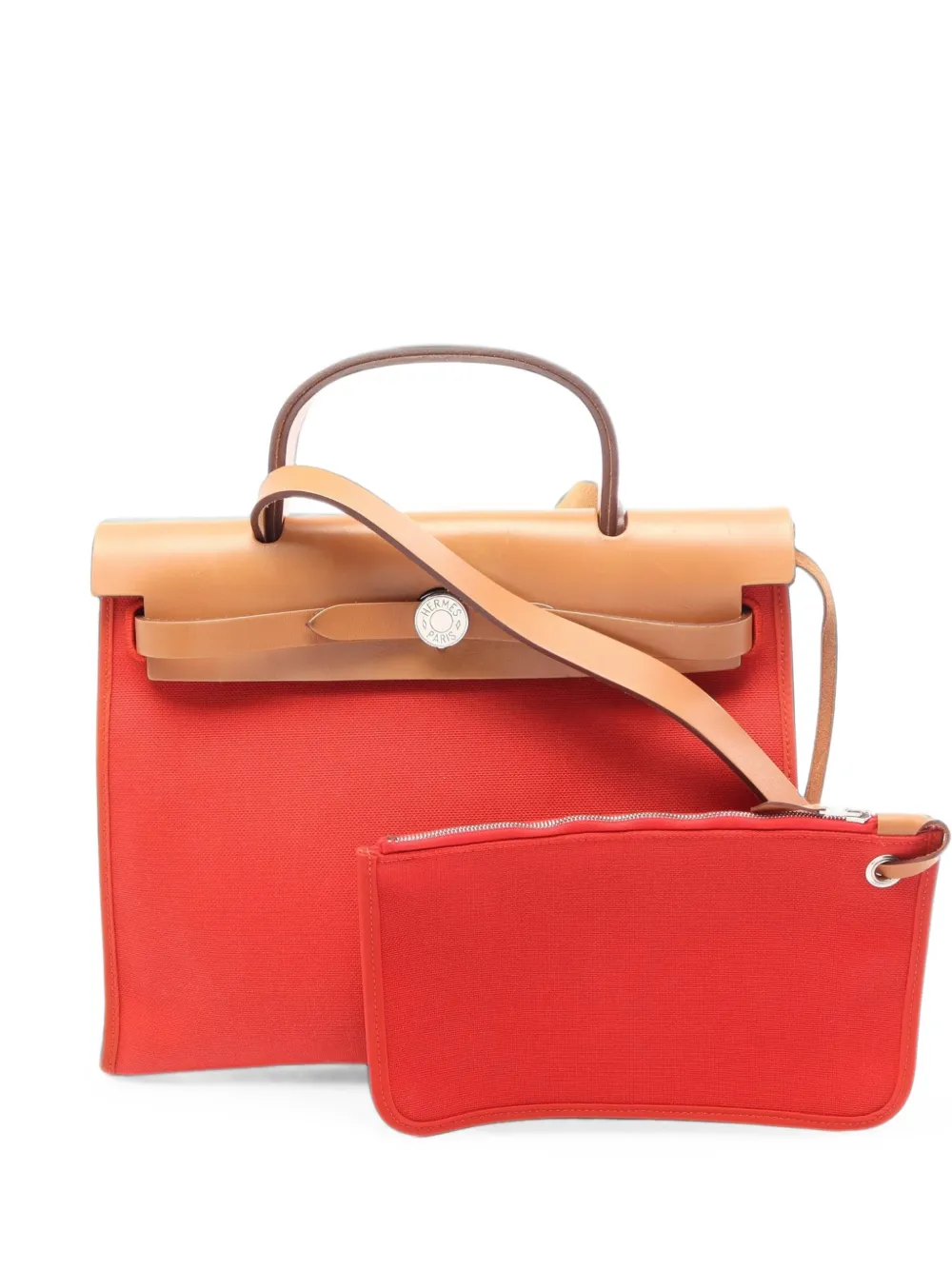 Hermès Pre-Owned 2016 PM Herbag Zip tote bag - Orange