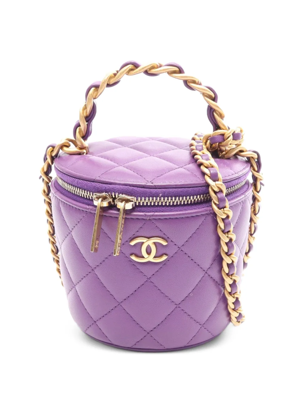 CHANEL Pre-Owned Afternoon Tea Vanity makeup bag - Violett