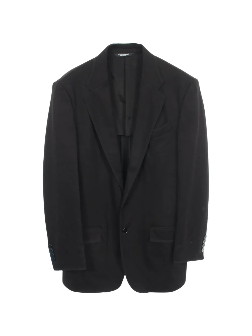 Dolce & Gabbana Pre-Owned blazer à simple boutonnage (années 2010) - Noir