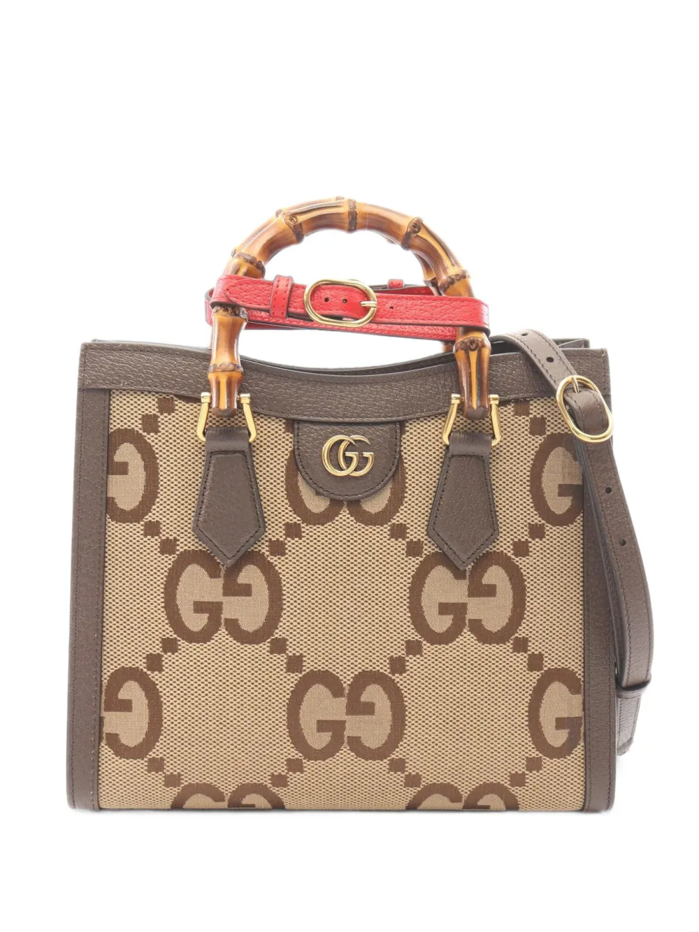 Gucci Pre-Owned Borsa tote Jumbo GG Diana anni 2010 - Toni neutri
