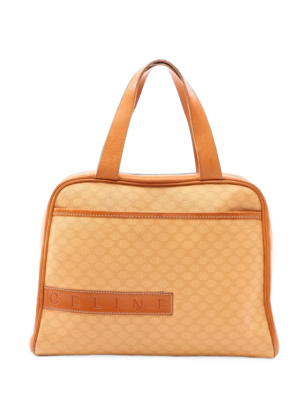 Celine Pre-Owned 2000s Macadam tote bag - Arancione