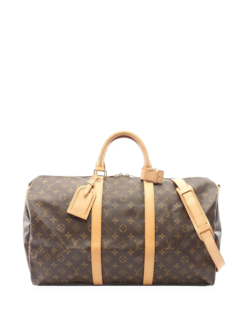 Louis Vuitton Pre-Owned 1997 50 Monogram Keepall Bandoulière luggage - Marrone