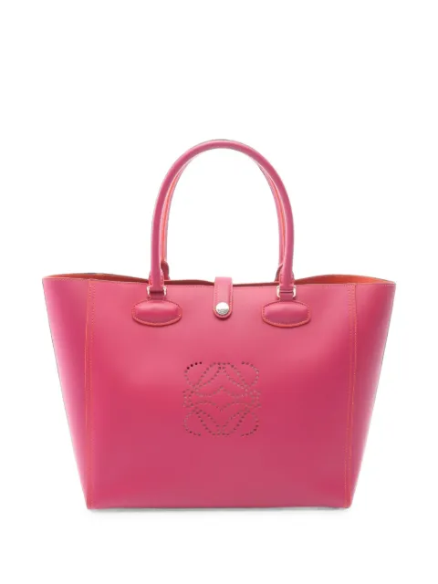 Loewe Pre-Owned 2010's 레오 애너그램 토트 백