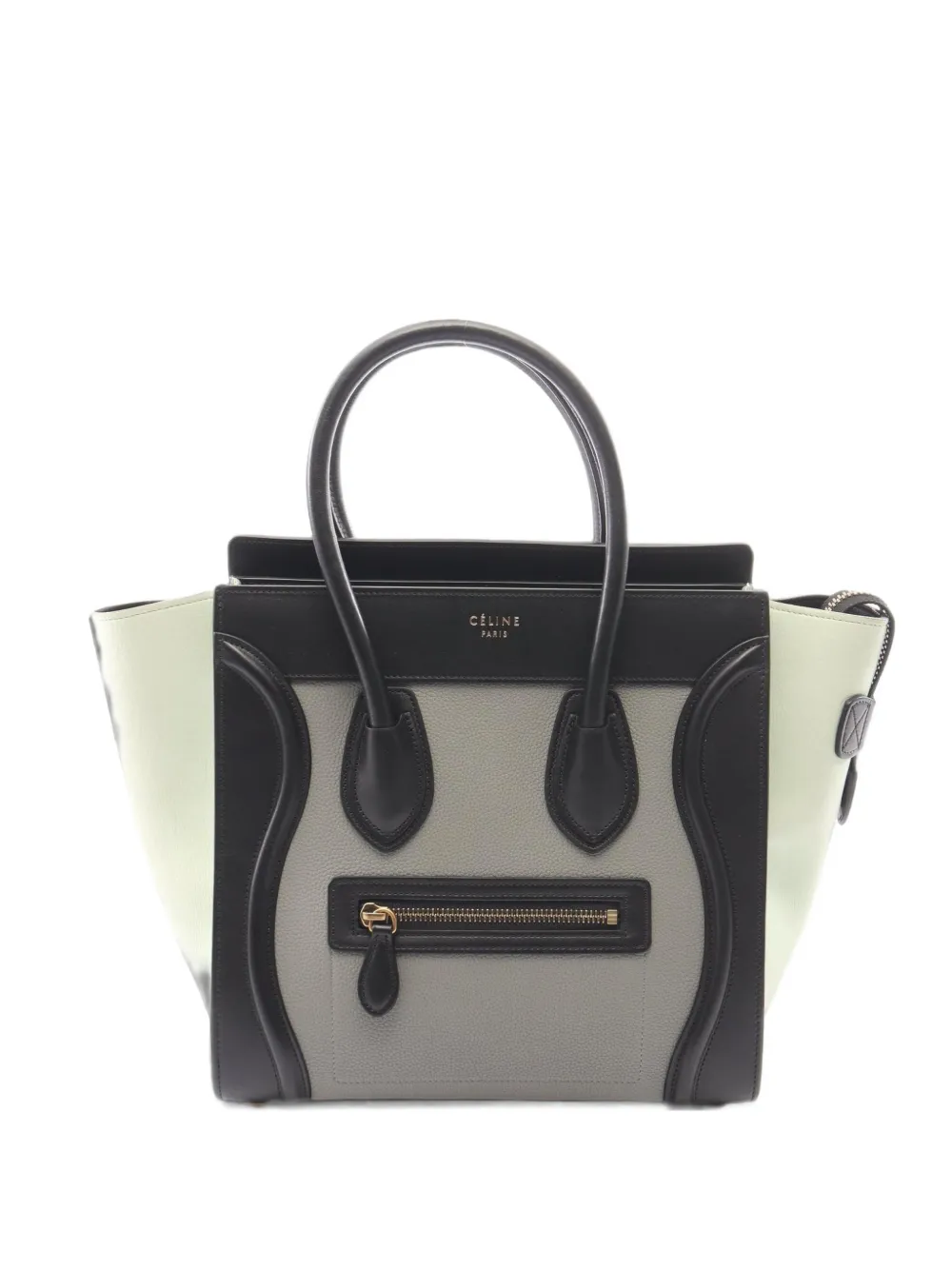 Celine Pre-Owned 2010s micro Luggage tote bag - Grigio