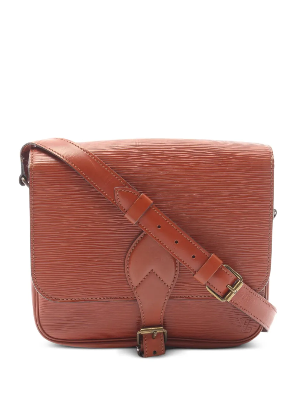 Louis Vuitton Pre-Owned 1984 Cartesier Epi shoulder bag - Brown