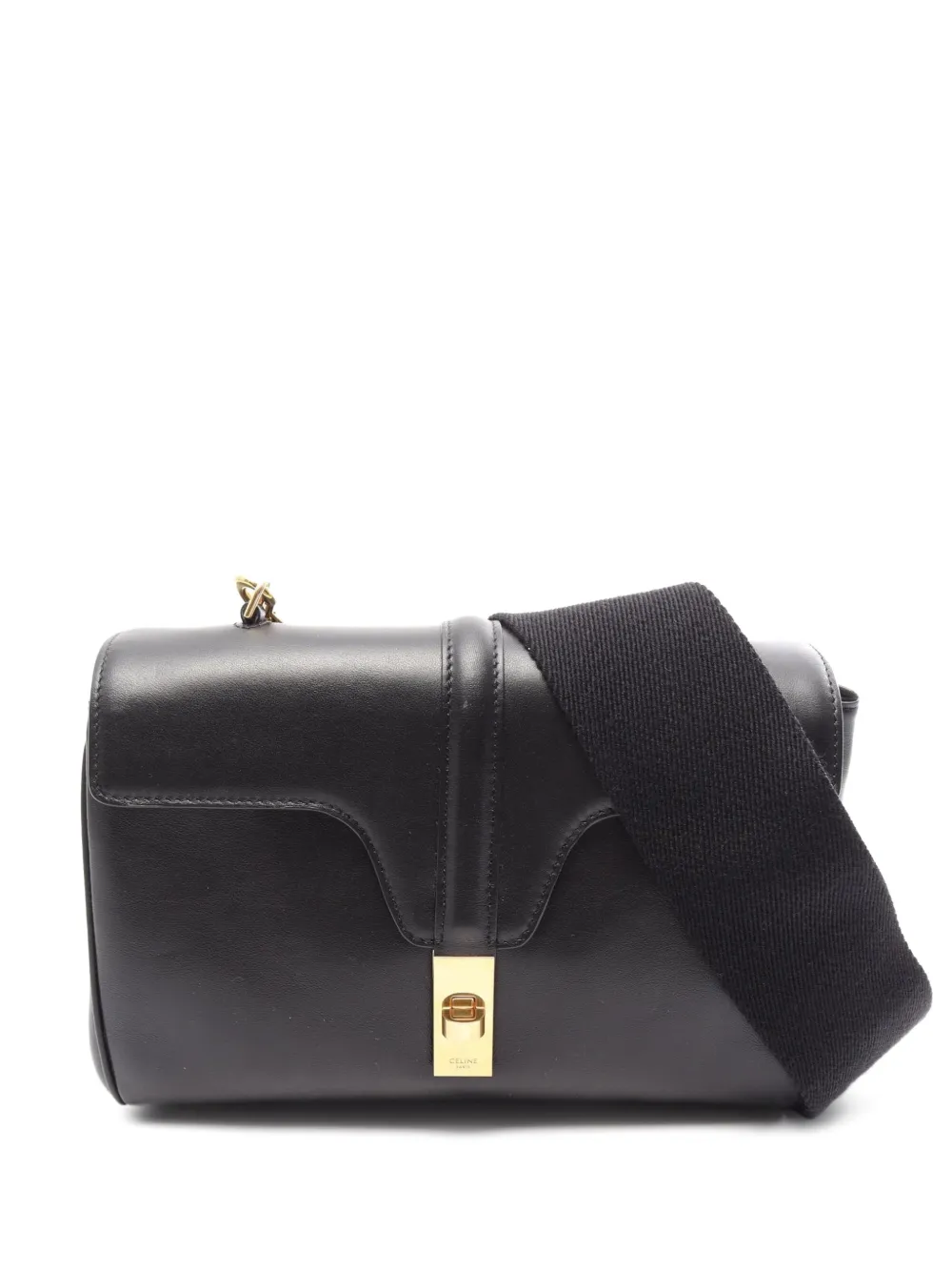 Celine Pre-Owned 2010s 16 Teen Soft shoulder bag - Nero
