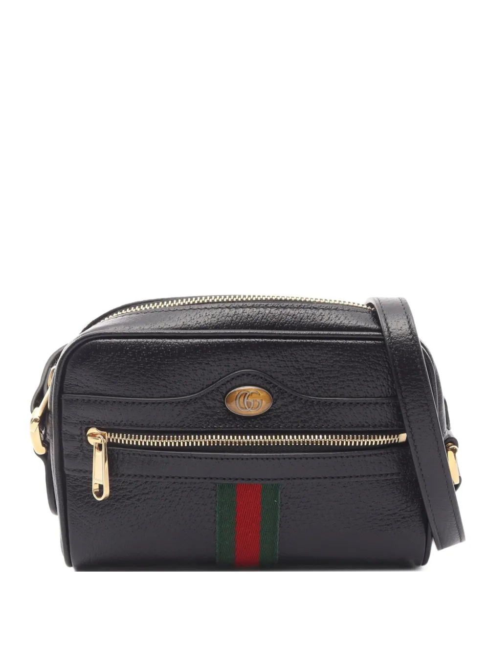 Gucci Pre-Owned 2010s Ophidia Web mini bag - Nero