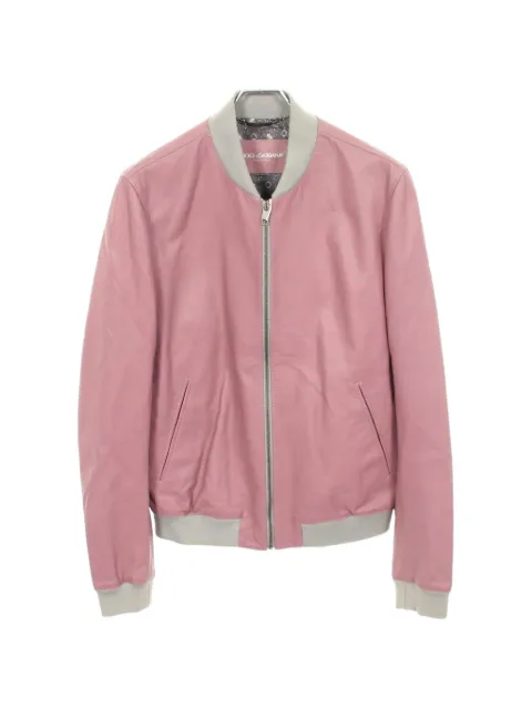 Dolce & Gabbana Pre-Owned 2020s zip-up bomber jacket
