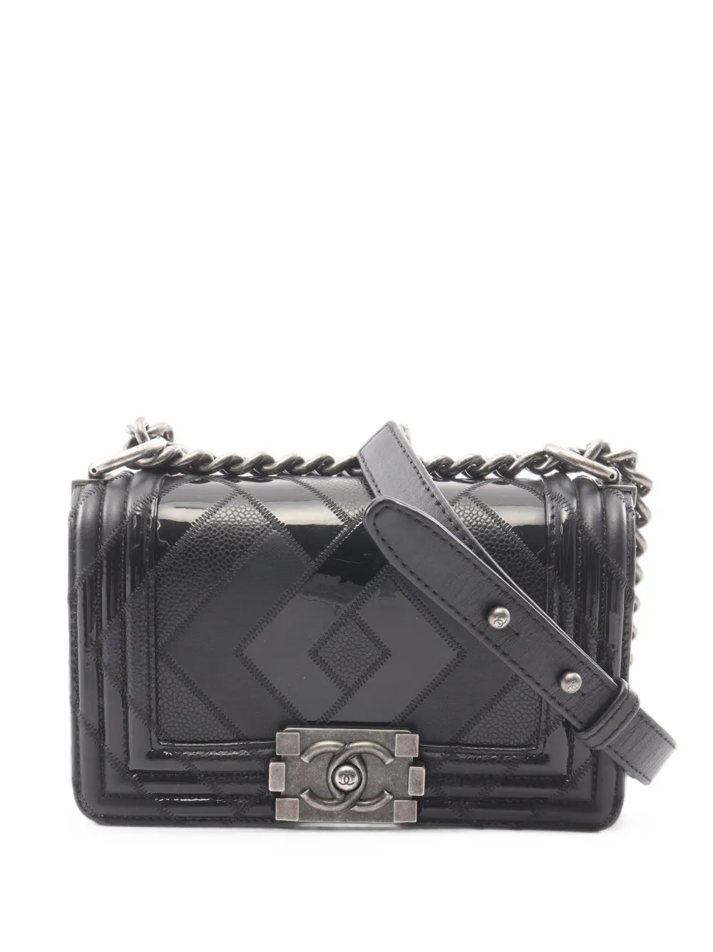 CHANEL Pre-Owned 2020-2021 small Boy shoulder bag - Nero