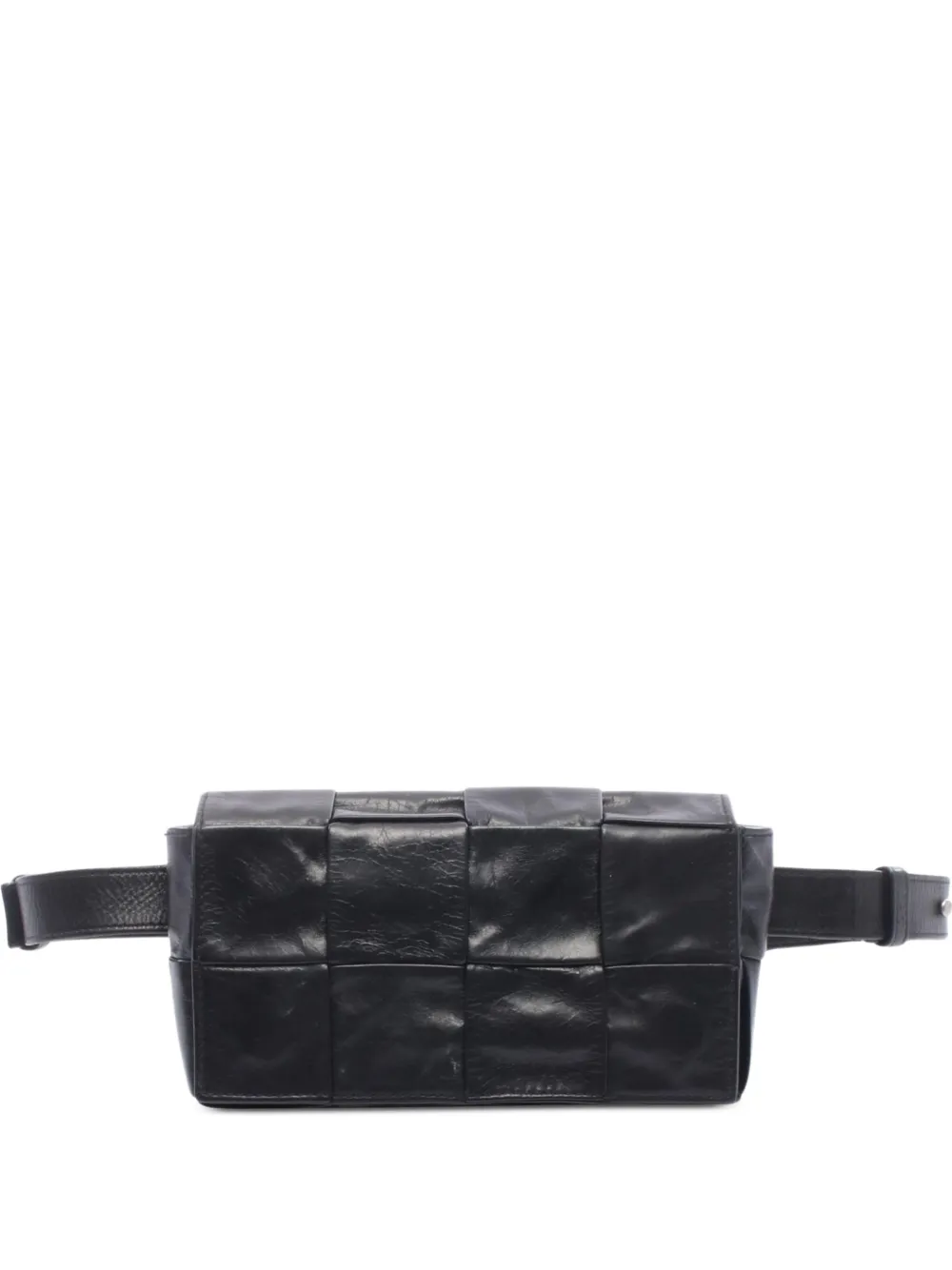 Bottega Veneta Pre-Owned 2010s Cassette Intrecciato belt bag - Nero