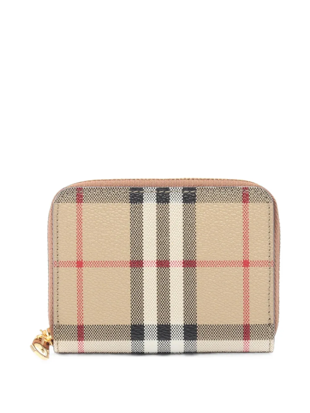 Burberry Pre-Owned Portamonete Vintage Check con zip anni 2020 - Toni neutri