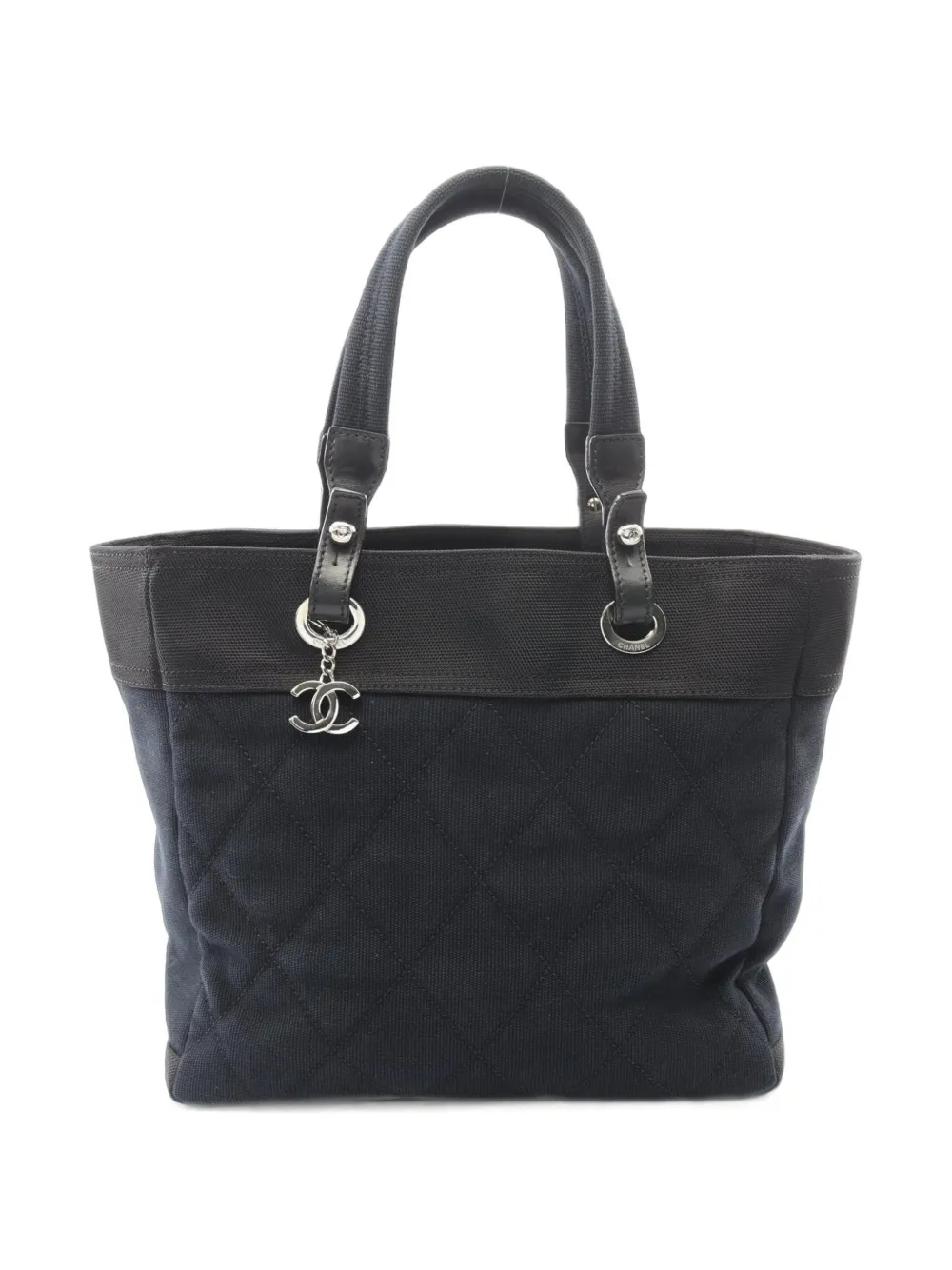 CHANEL Pre-Owned 2009-2010 MM Paris Biarritz tote bag - Nero