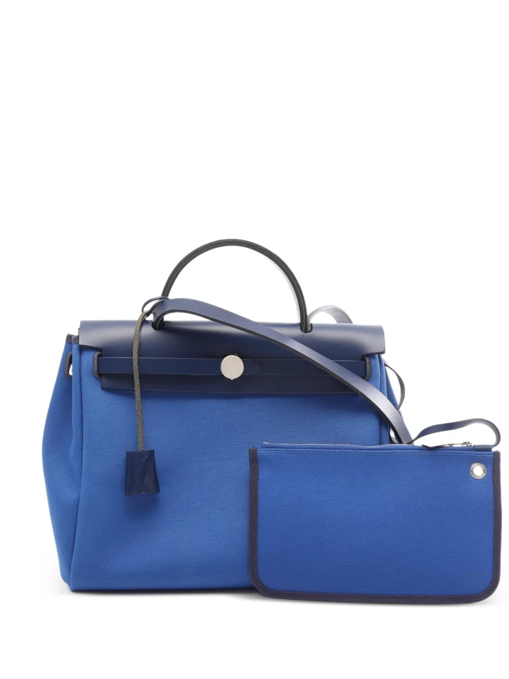 Hermès Pre-Owned 2021 PM Herbag blue tote bag