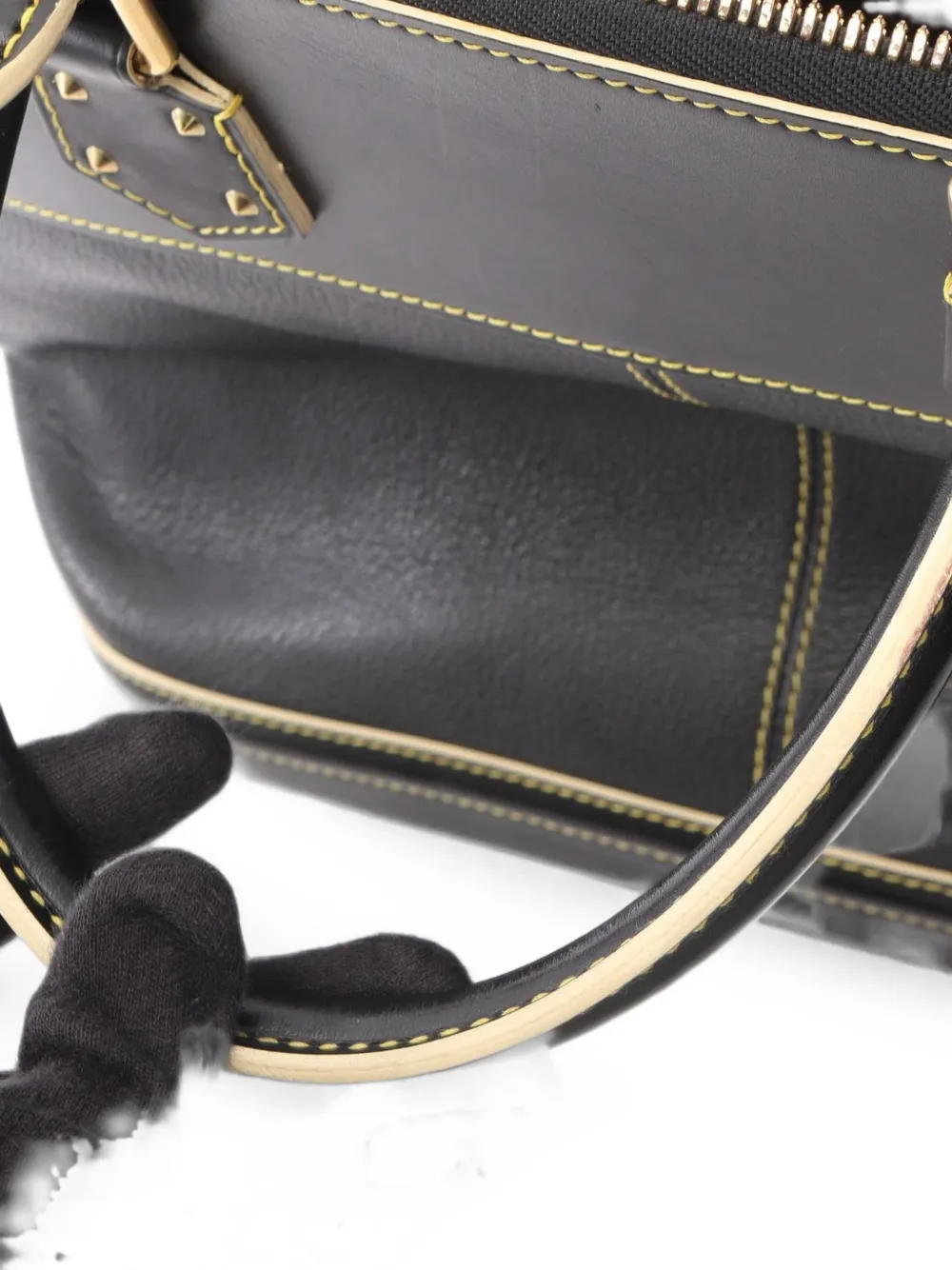 Louis Vuitton Pre-Owned 2006 Suhali Lockit MM handtas Zwart