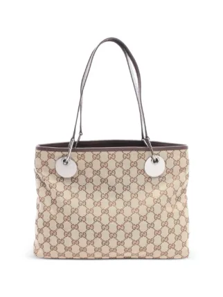 Gucci Pre-Owned 2000s GGキャンバス ハンドバッグ | ニュートラル
