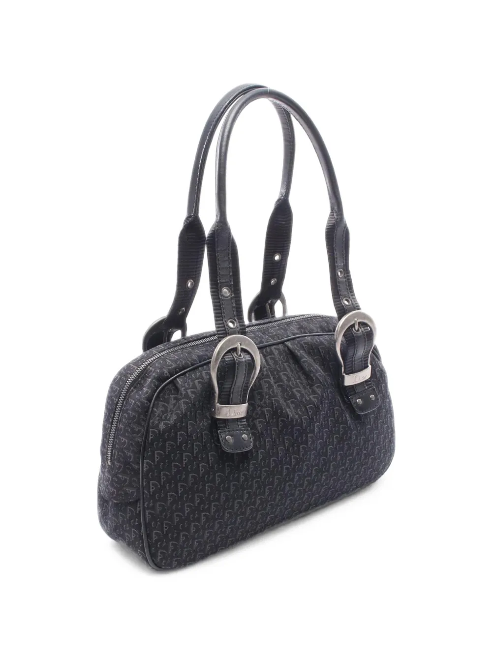 Christian Dior Pre-Owned 2010s Trotter shopper met gesp Zwart