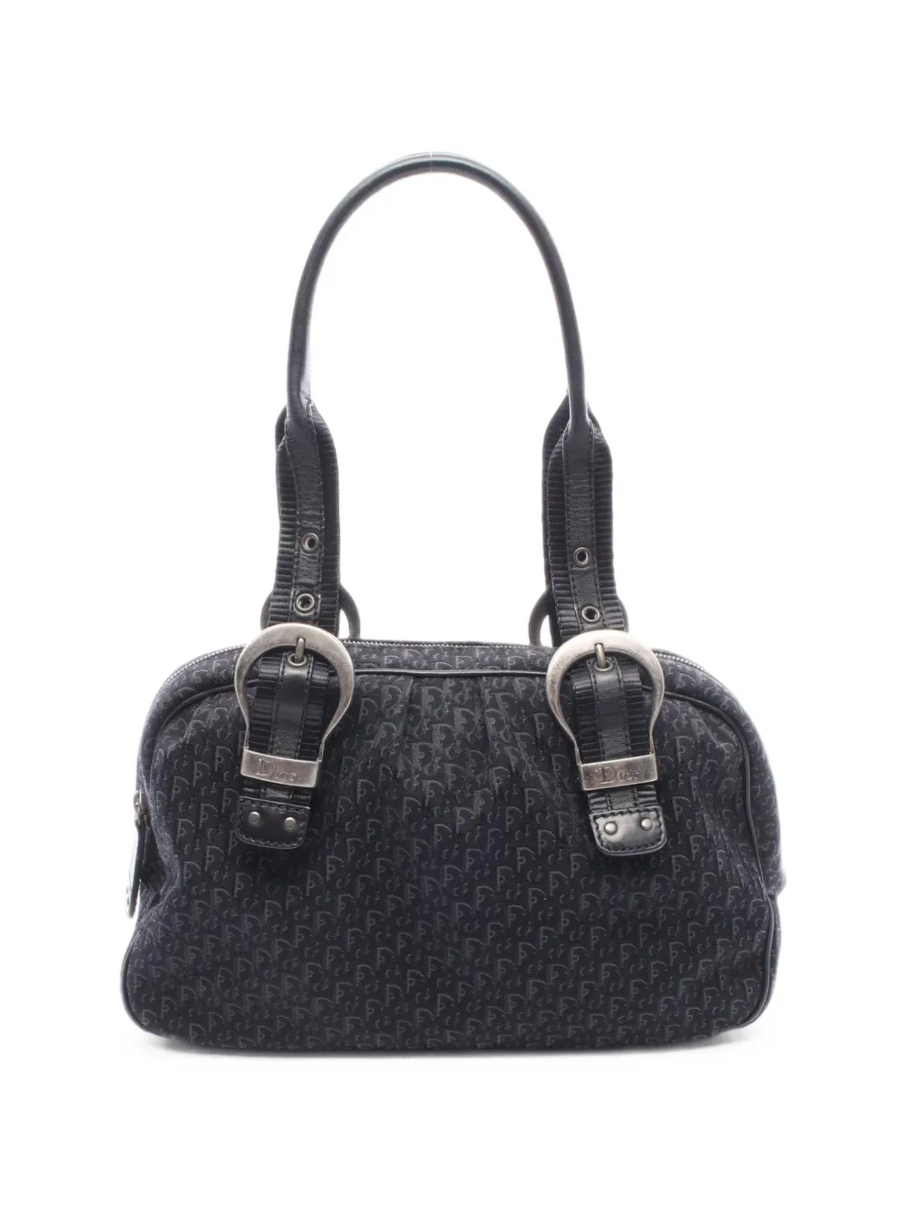 Christian Dior Pre-Owned 2010s Trotter buckle tote bag - Schwarz