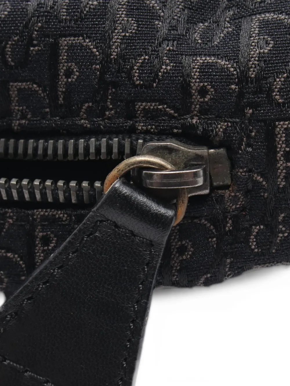 Christian Dior Pre-Owned 2010s Trotter shopper met gesp Zwart