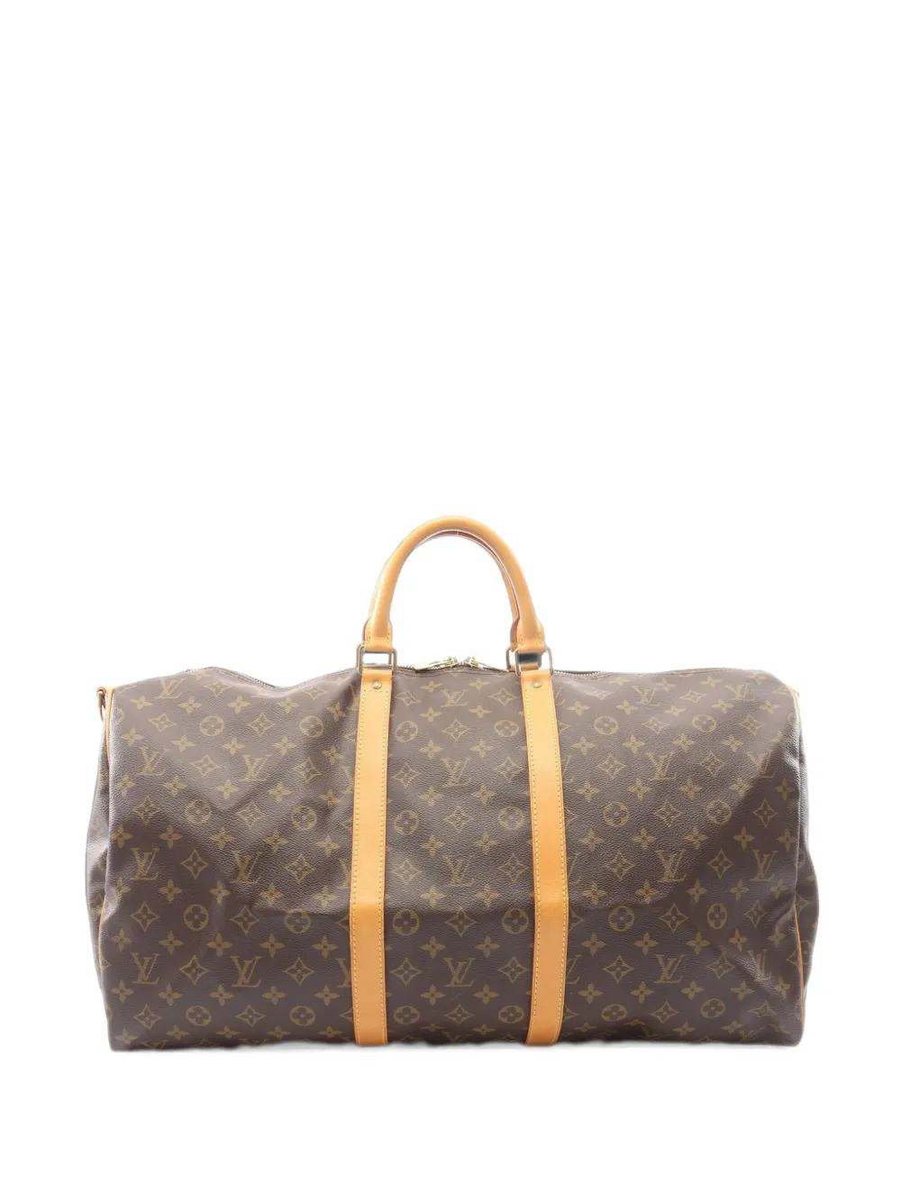Louis Vuitton Pre-Owned 1997 55 Keepall Bandoulière monogram-pattern holdall - Marrone