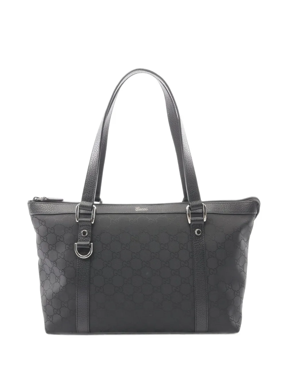 Gucci Pre-Owned 2010s Abby GG-pattern tote bag - Nero