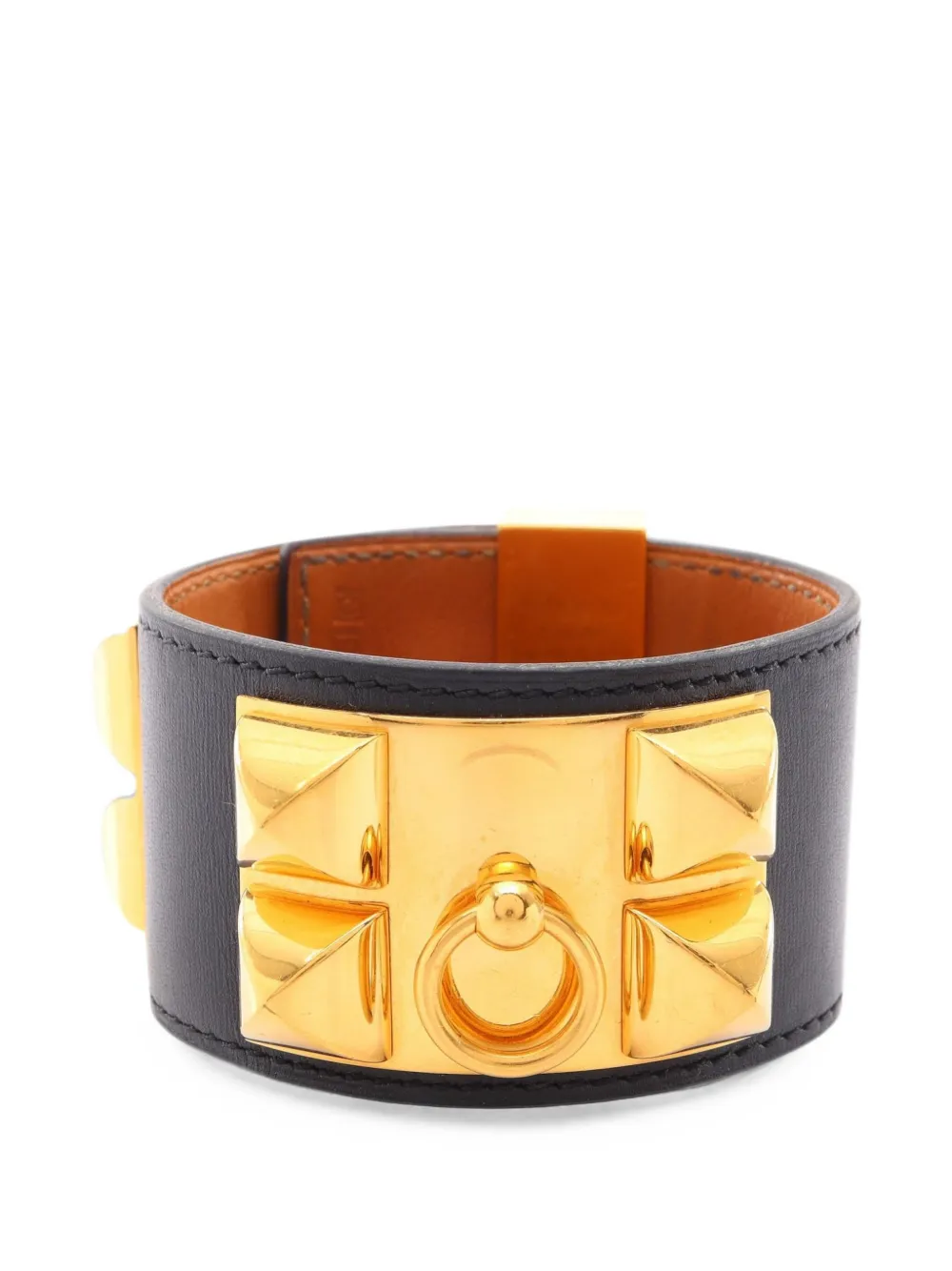 Hermès Pre-Owned Bracciale Collier de Chien 2013 - Nero