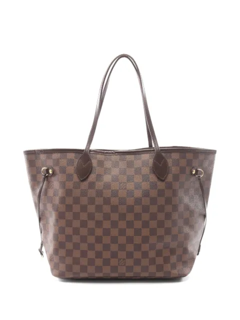 Louis Vuitton Pre-Owned 2010 MM Neverfull Damier Ebène tote bag