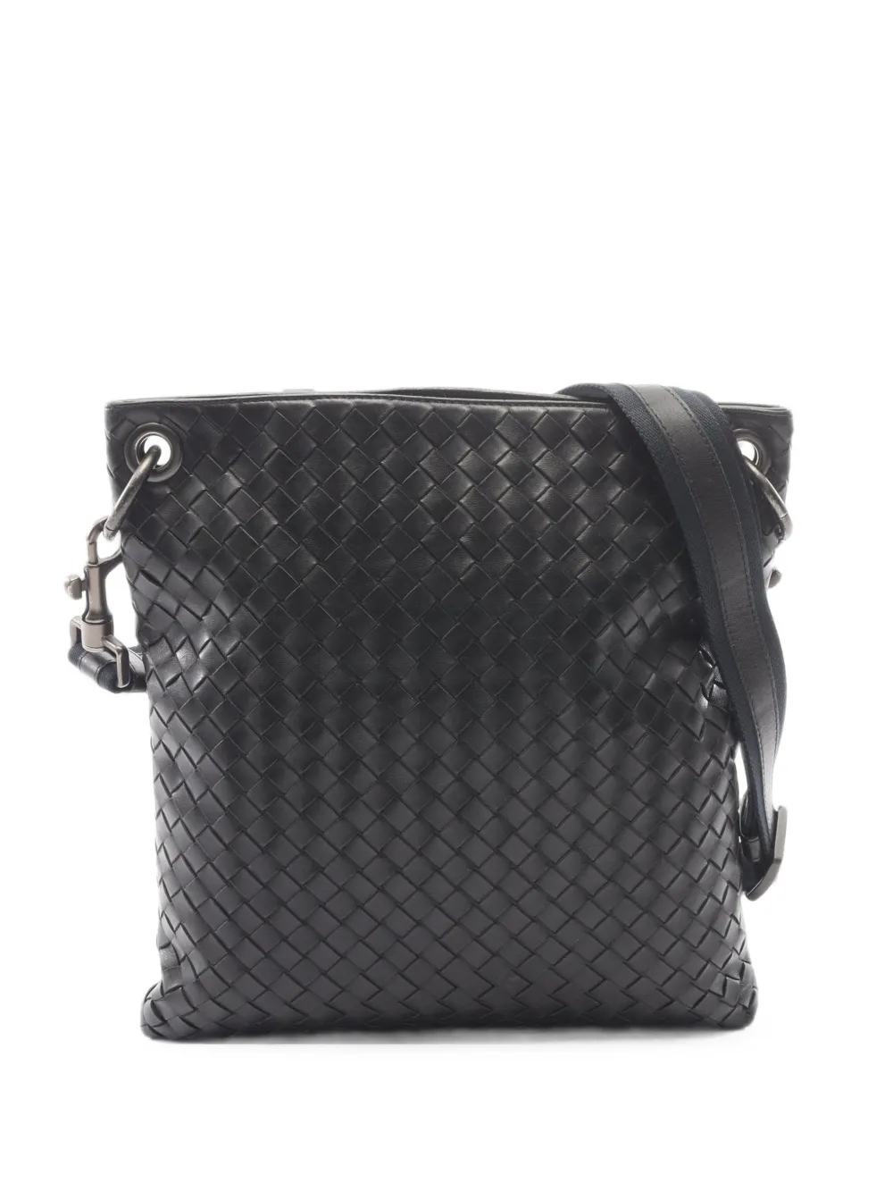 Bottega Veneta Pre-Owned Borsa a spalla Intrecciato anni 2010 - Nero
