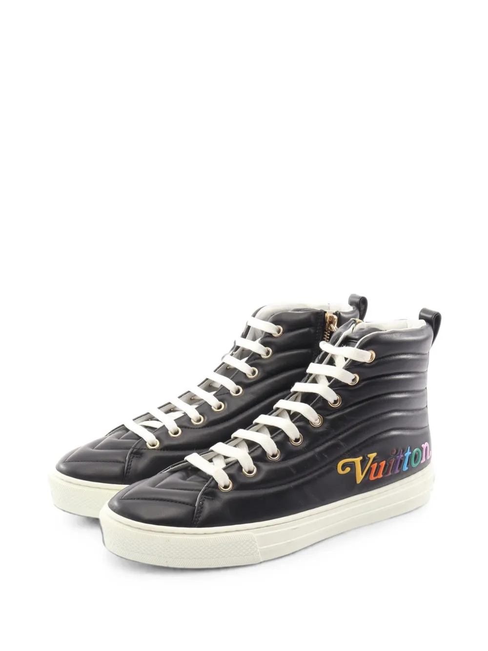 Louis Vuitton Pre-Owned 2019 Stellar Line High-Top-Sneakers - Schwarz